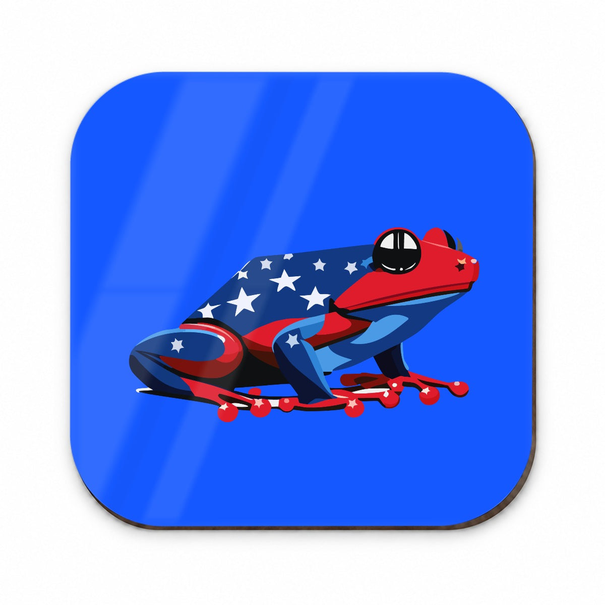 Frog Patriotic Fridge Magnet