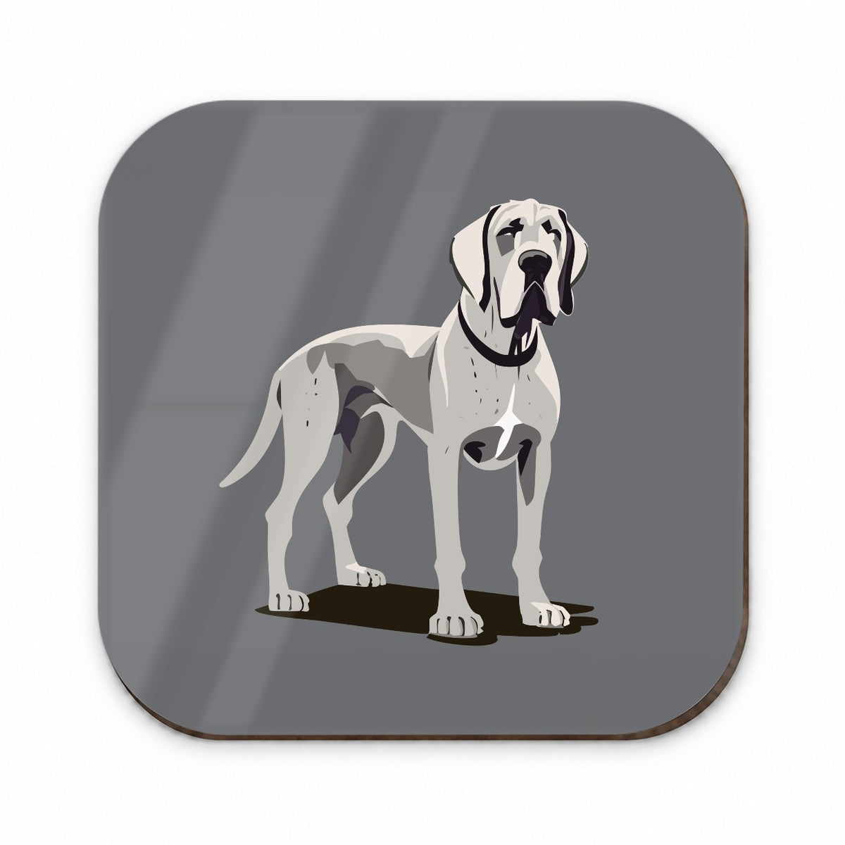 Great Dane Dog Standing Fridge Magnet