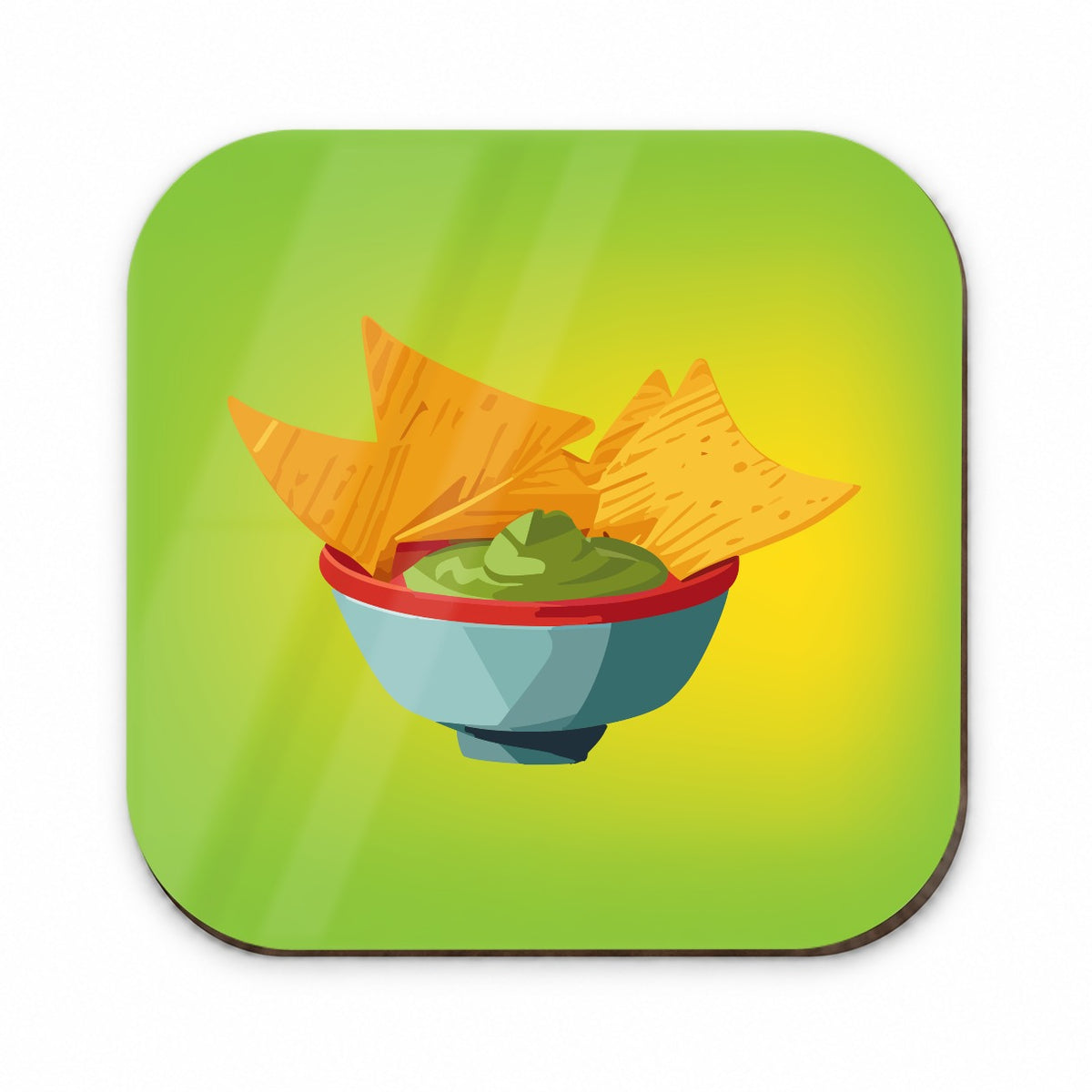 Guacamole and Tortilla Chips Fridge Magnet