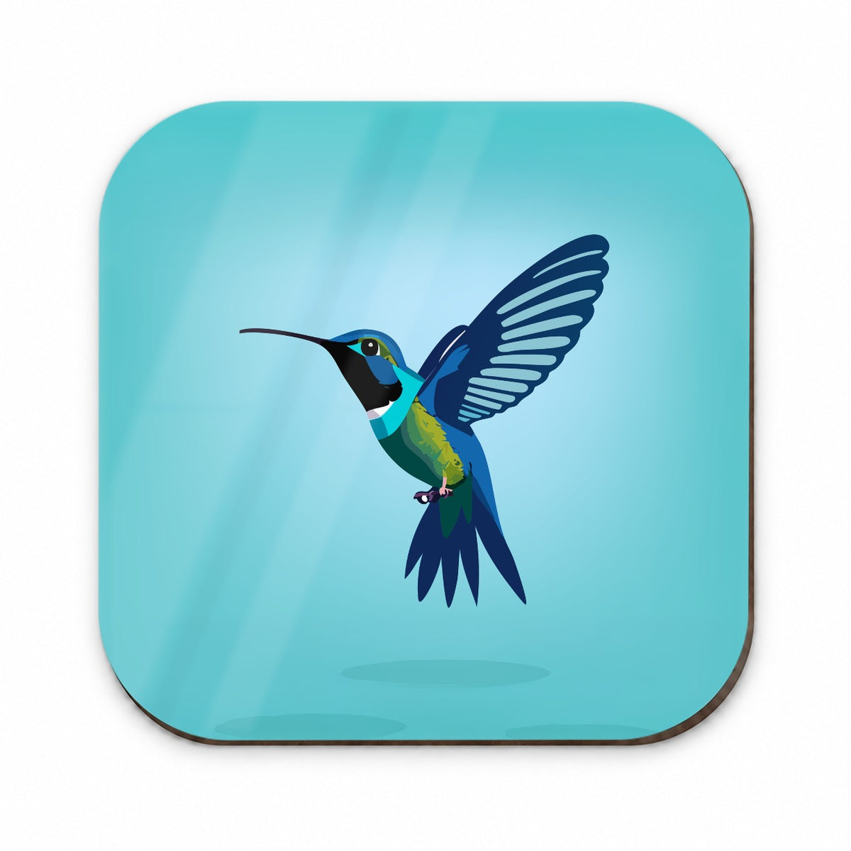 Hummingbird Blue Fridge Magnet
