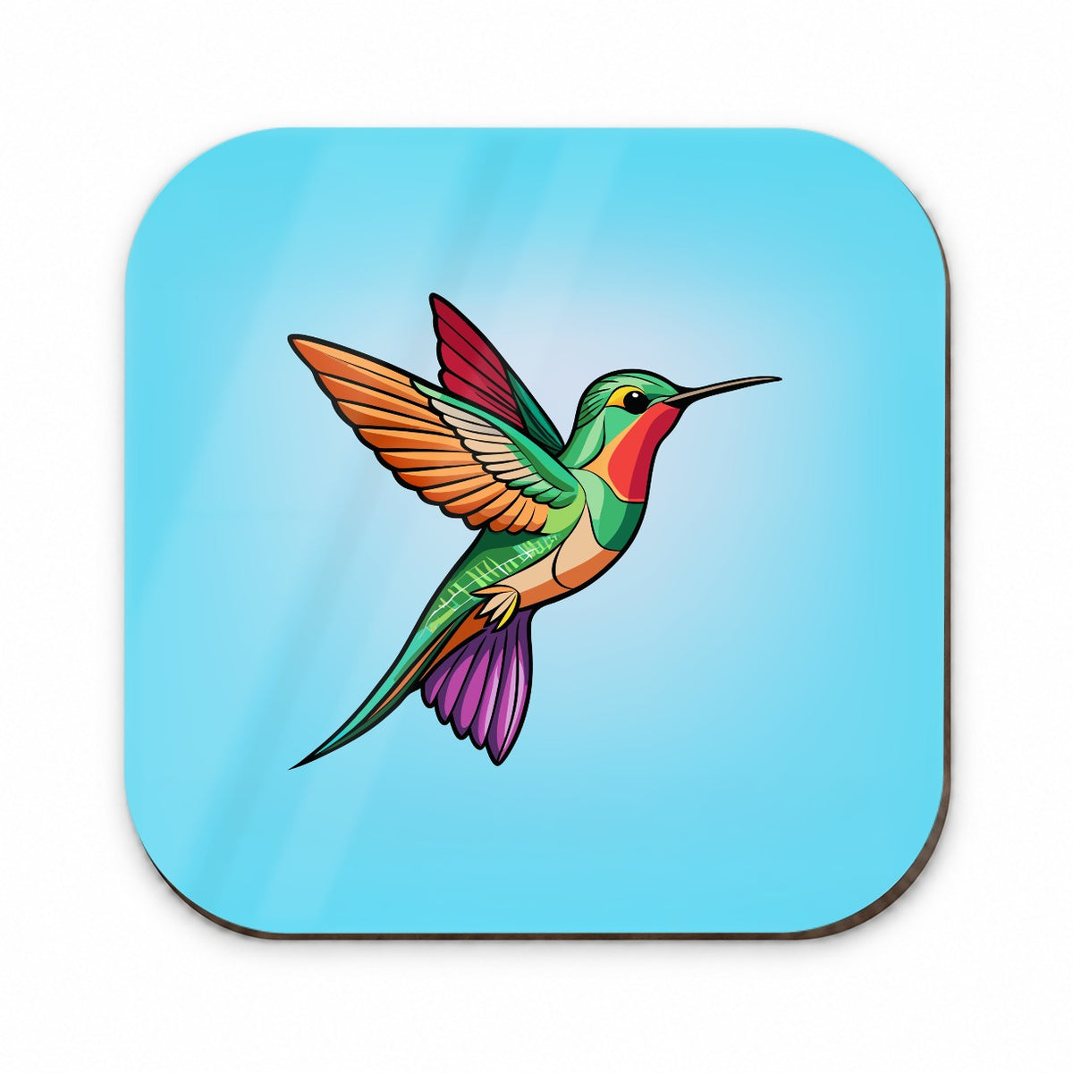 Hummingbird Colorful Fridge Magnet