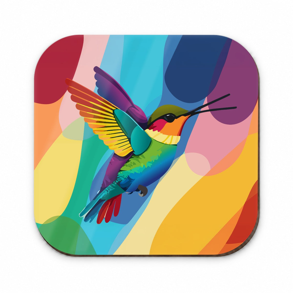 Hummingbird Rainbow Fridge Magnet
