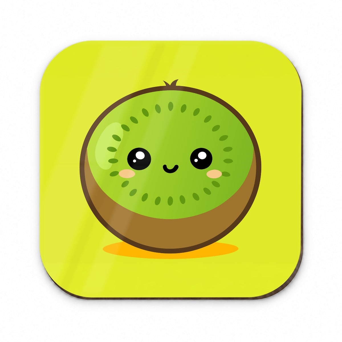 Kiwi Cute Happy Fruit Fridge Magnet