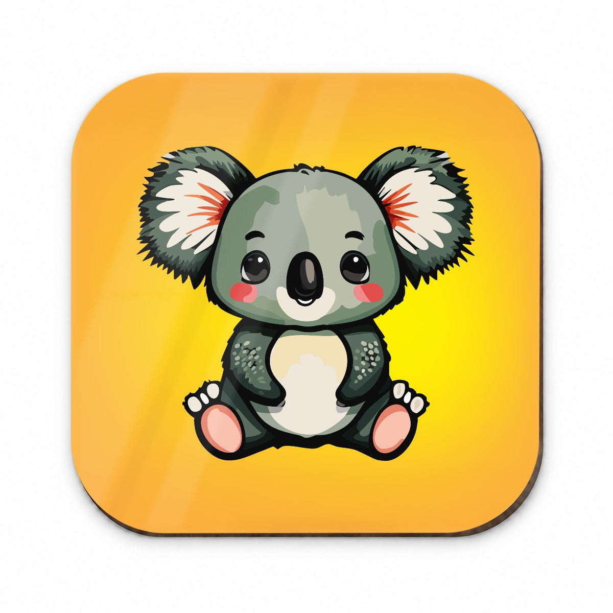 Koala Cute Watercolor Fridge Magnet