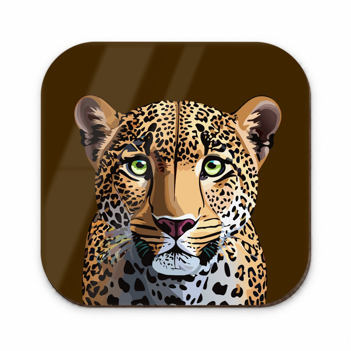 Leopard Cheetah Face Big Cat Fridge Magnet