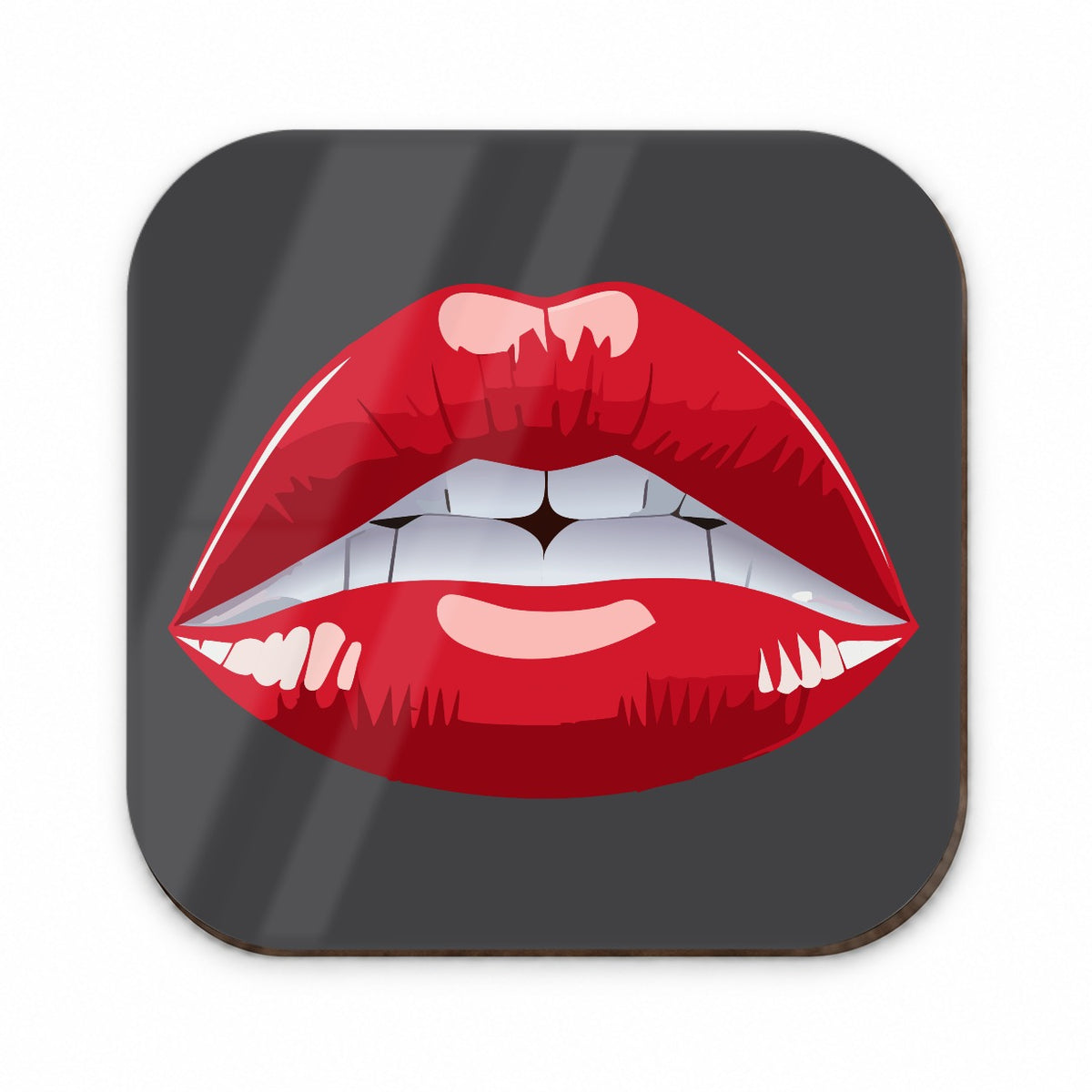 Lips Red Lipstick Mouth Fridge Magnet