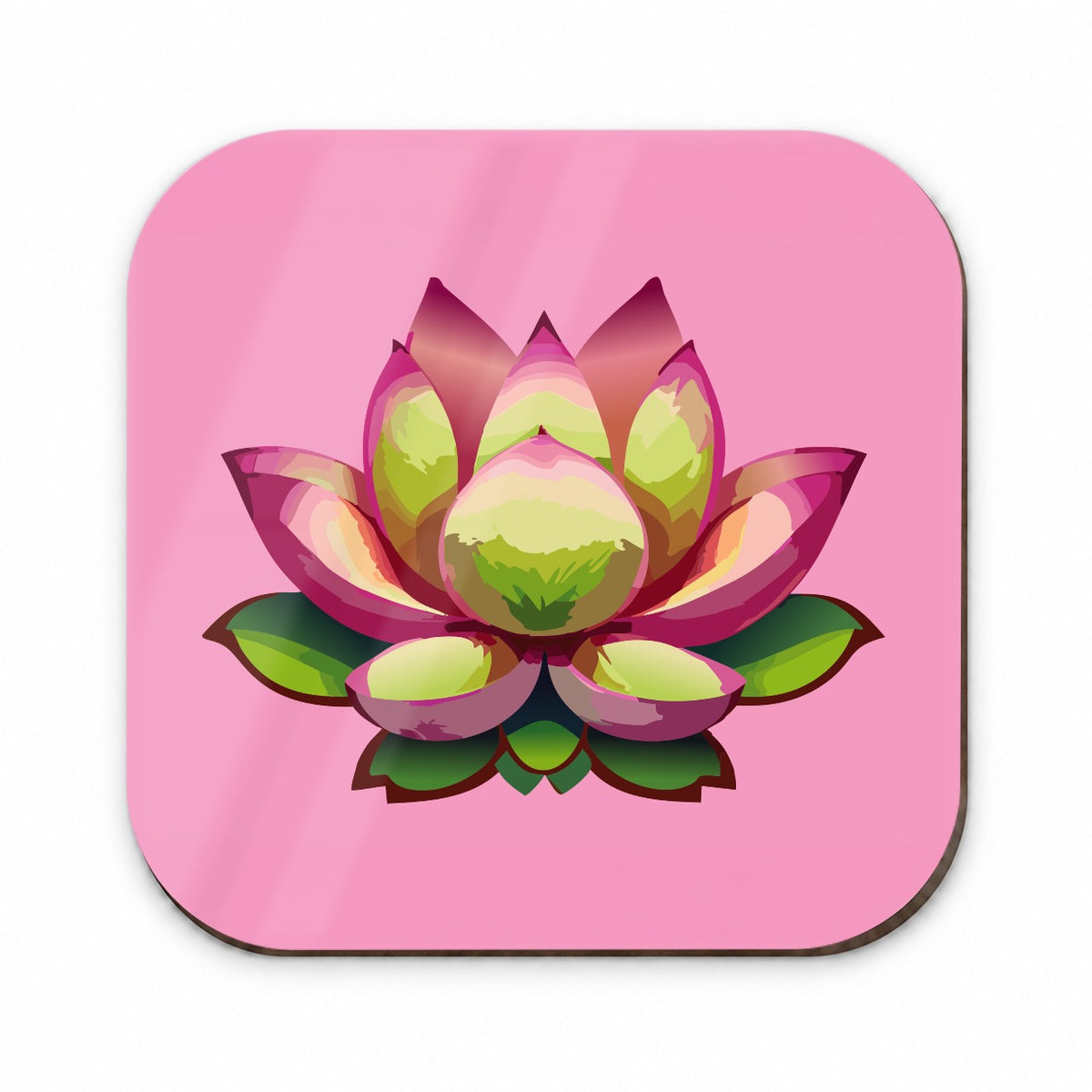 Lotus Flower Purity Strength Yoga Plant Fridge Magnet
