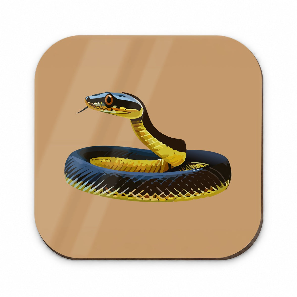 Mamba Snake Coiled Fridge Magnet