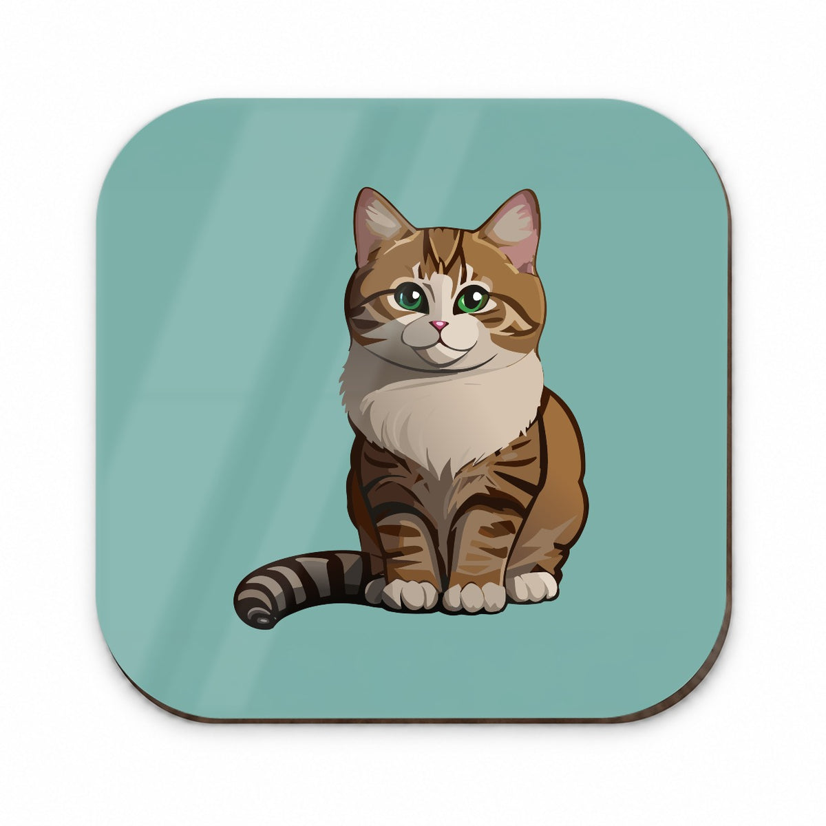 Munchkin Cat Sitting Fridge Magnet