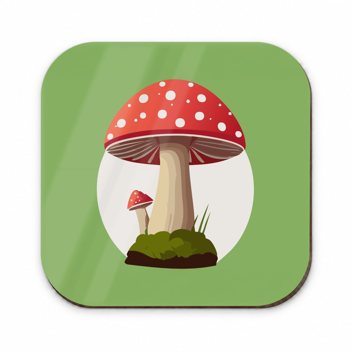 Mushroom Toadstool Red Woodland Fridge Magnet