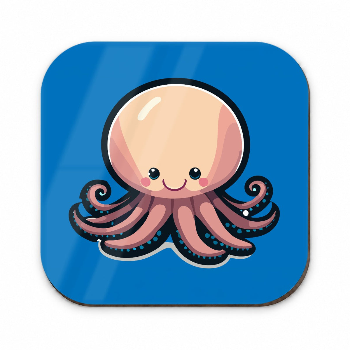 Octopus Smiling Fridge Magnet