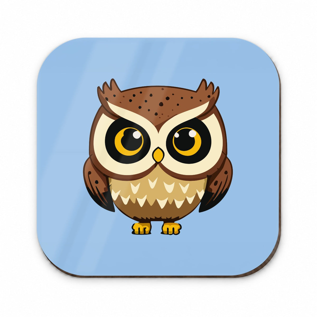 Owl Cute Short Fridge Magnet