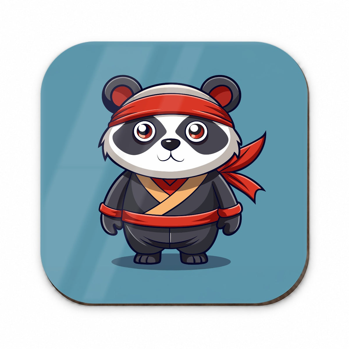 Panda Ninja Fridge Magnet