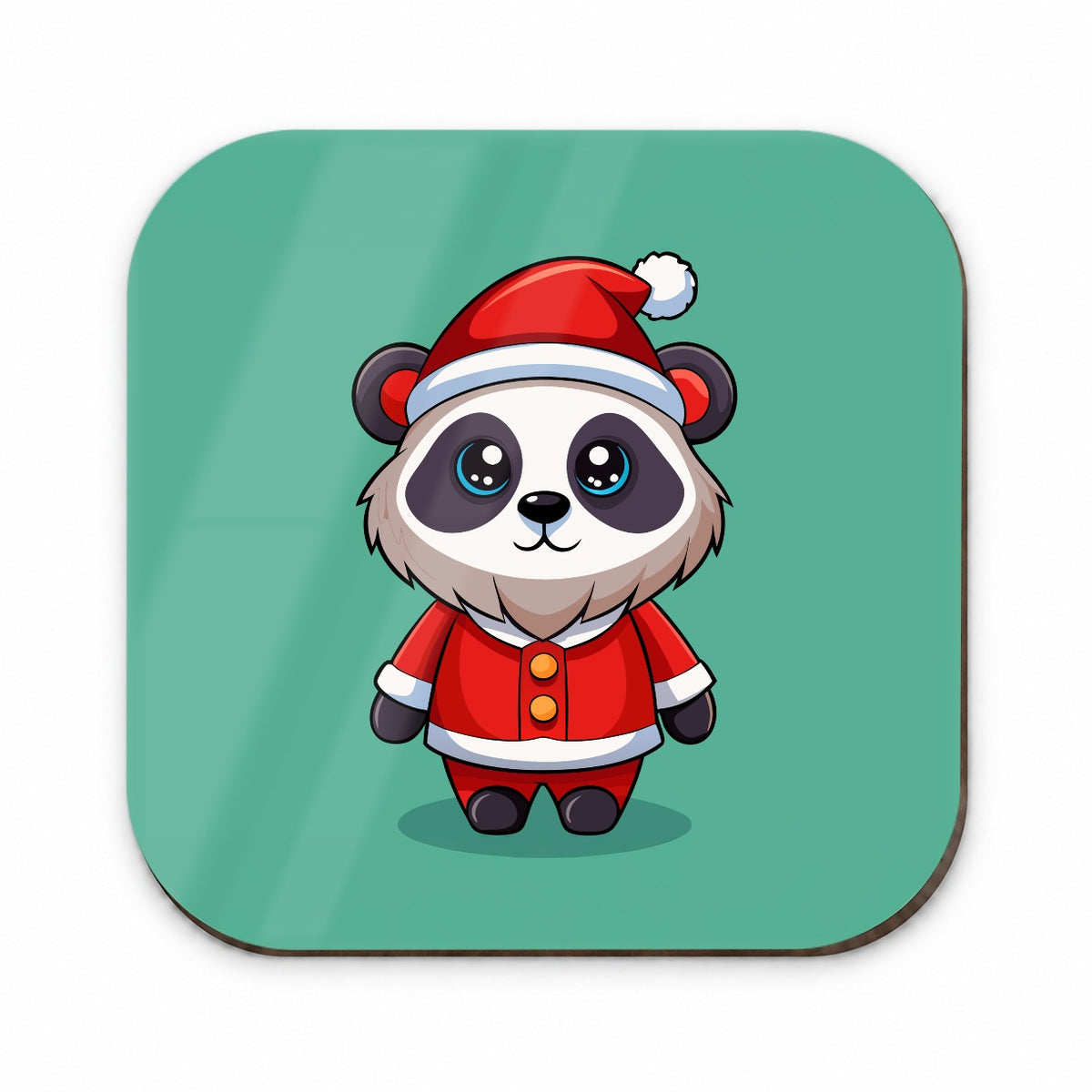 Panda Santa Christmas Fridge Magnet