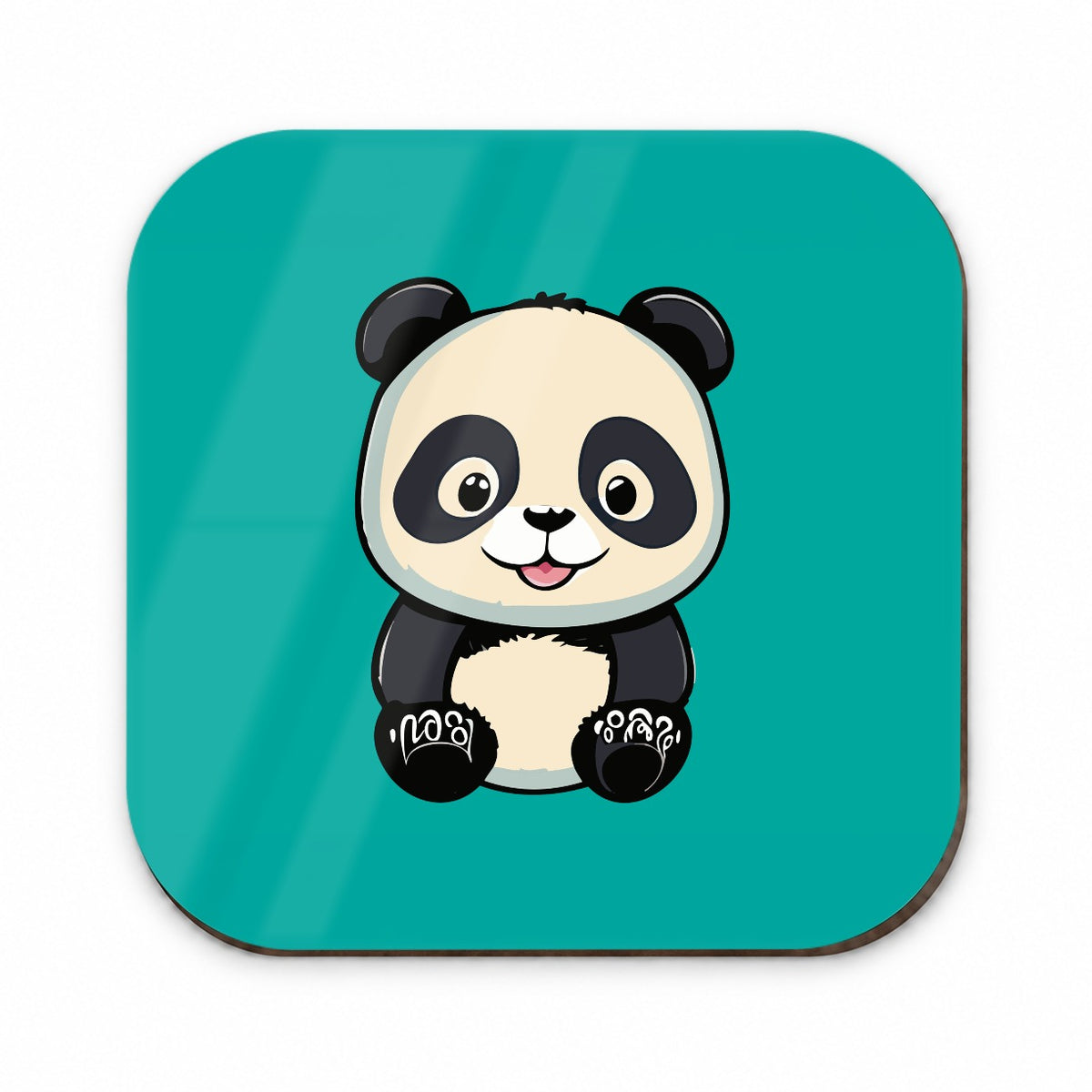 Panda Smiling Sitting Fridge Magnet