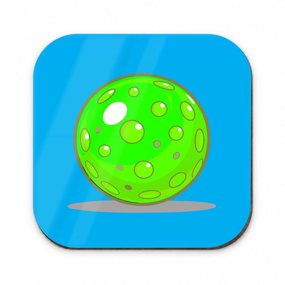 Pickleball Ball Green Fridge Magnet
