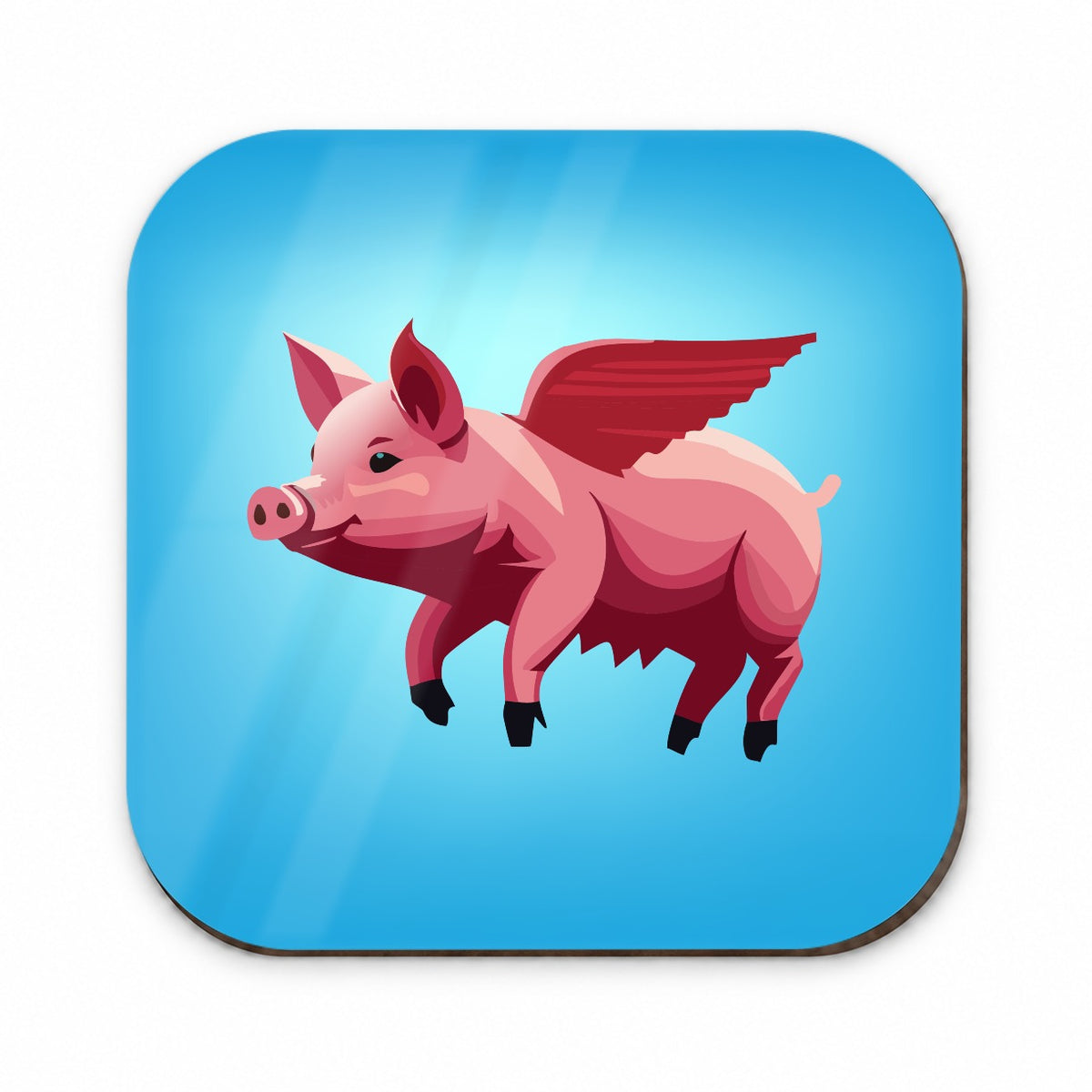 Pig Flying Funny Fridge Magnet