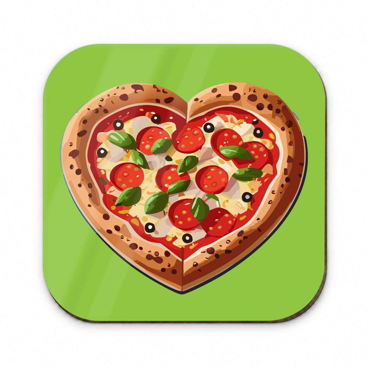 Pizza Heart Love Fridge Magnet
