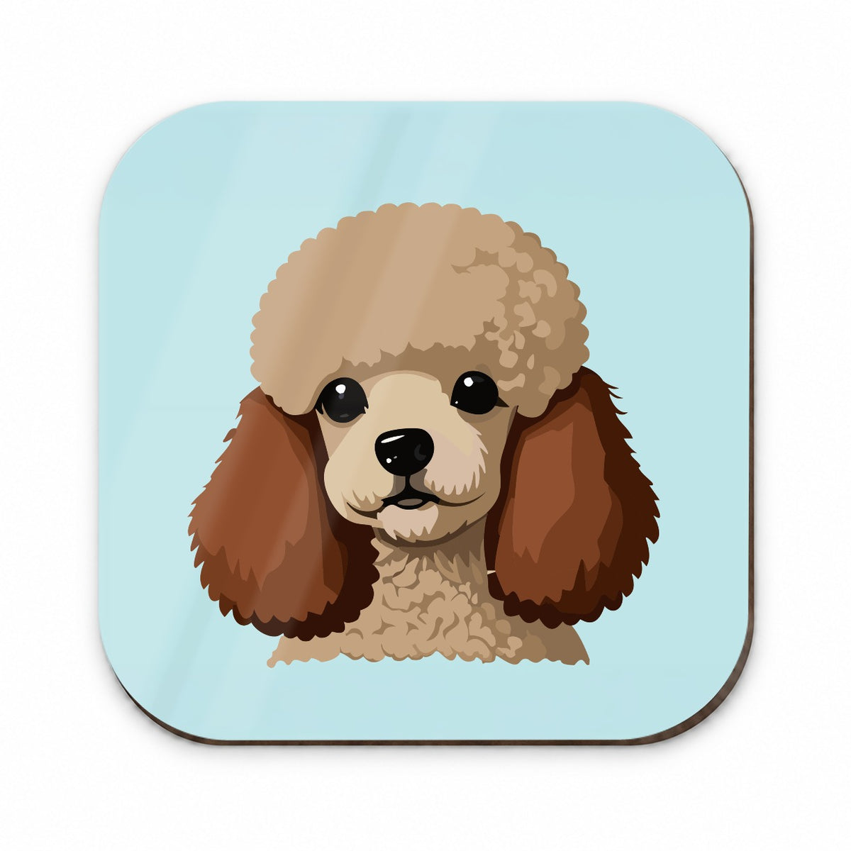 Poodle Head Cute Fridge Magnet