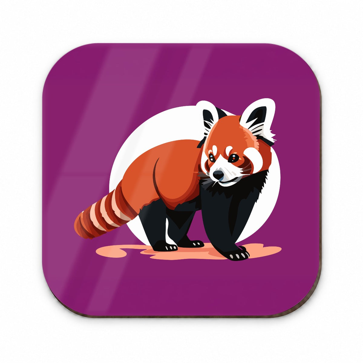 Red Panda Standing Fridge Magnet