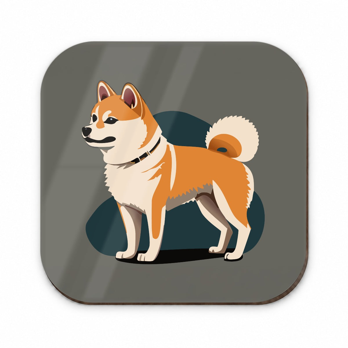 Shiba Inu Dog Standing Fridge Magnet