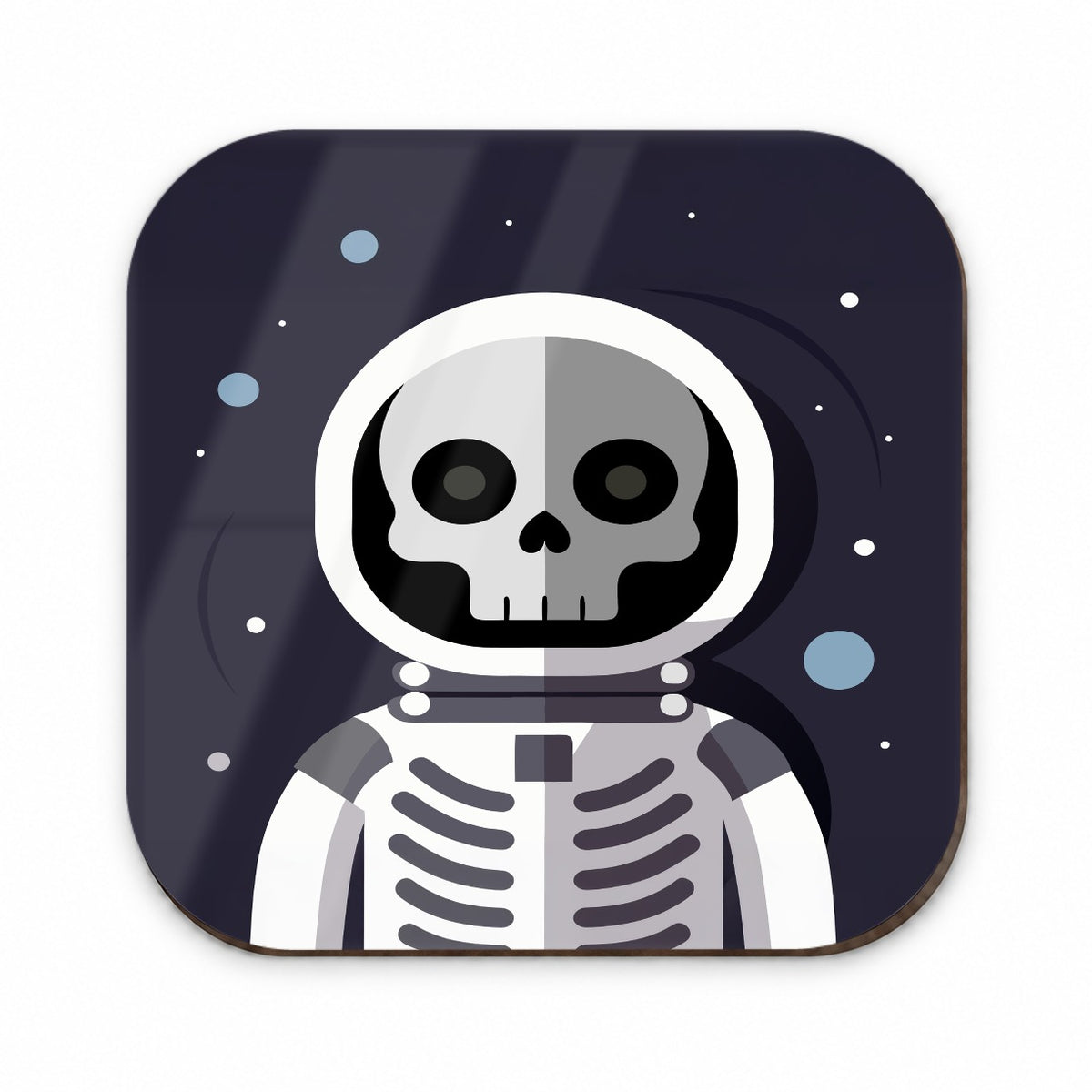 Skeleton in Space Suit Astronaut Fridge Magnet