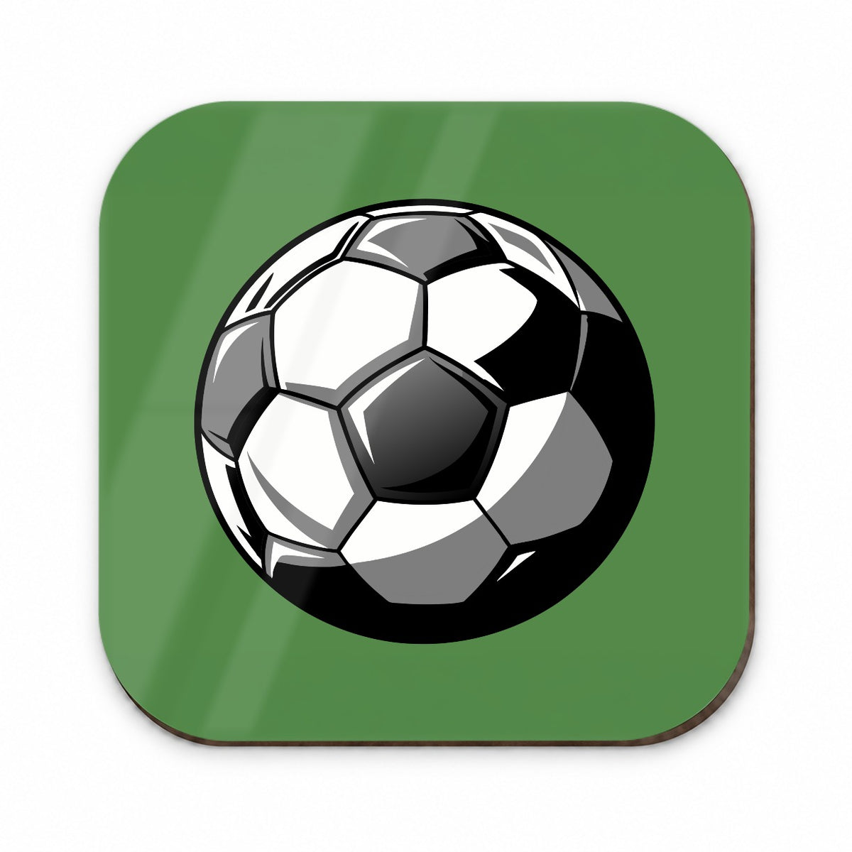 Soccer Ball Football Black White Gray Fridge Magnet