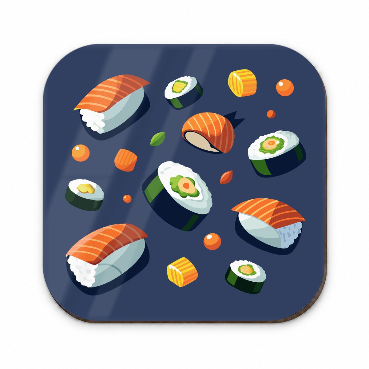 Sushi Food Scattered Fridge Magnet