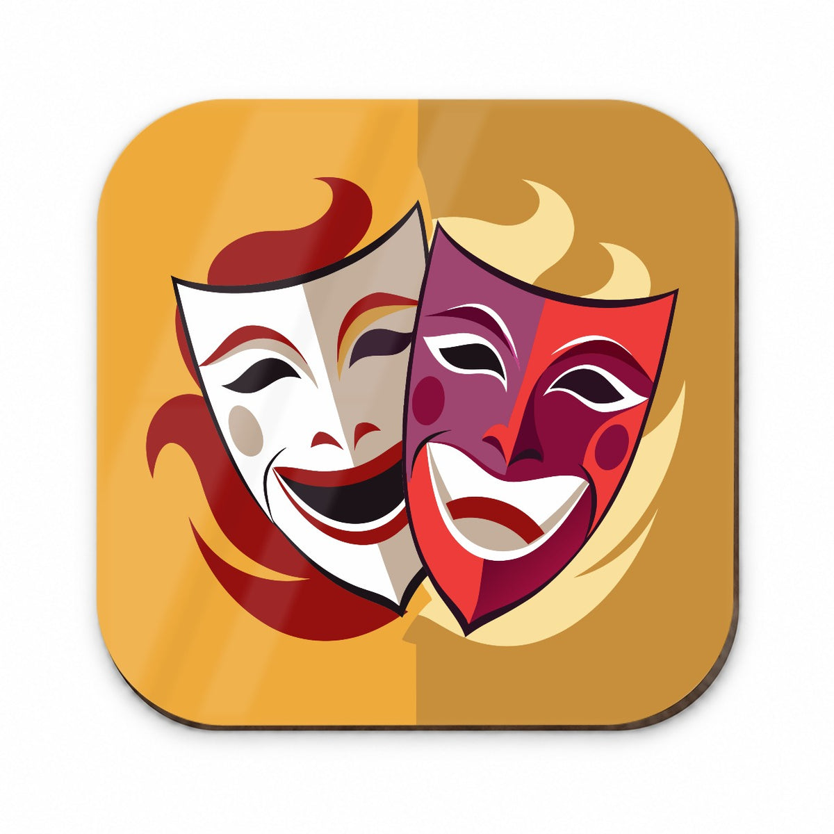 Theater Drama Masks Theatre Acting Actors Fridge Magnet