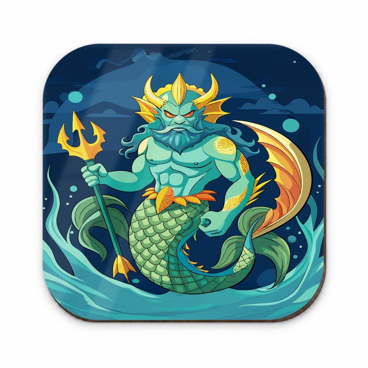 Triton Sea God Greek Mythology Fridge Magnet