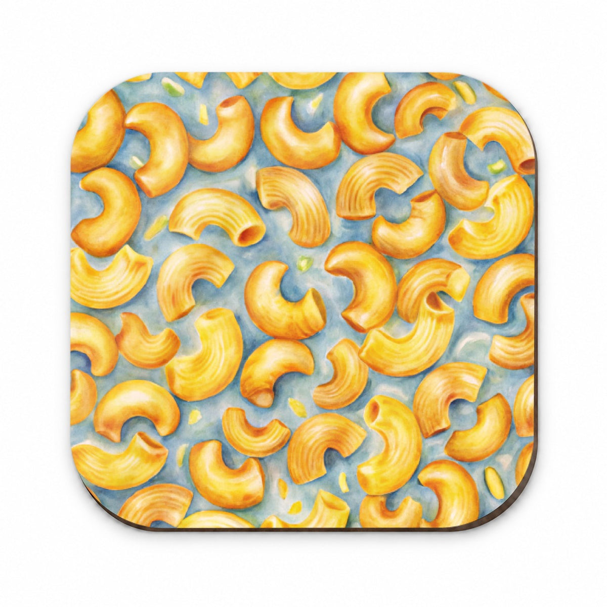 Macaroni Cheese Pasta Watercolor Fridge Magnet