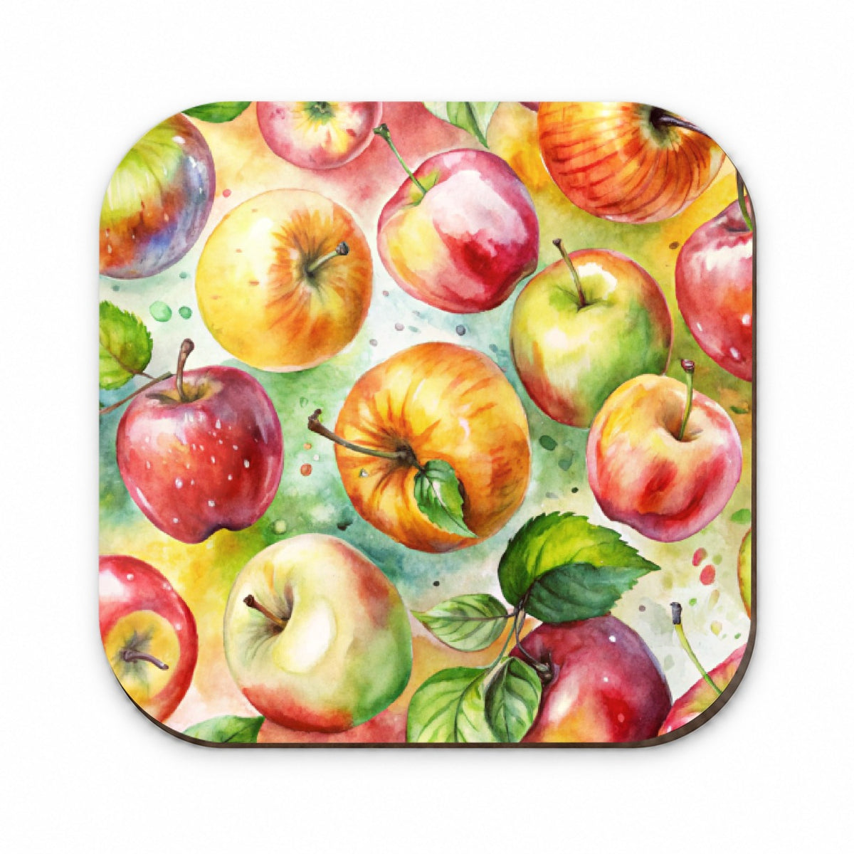Apples Fruit Watercolor Fridge Magnet