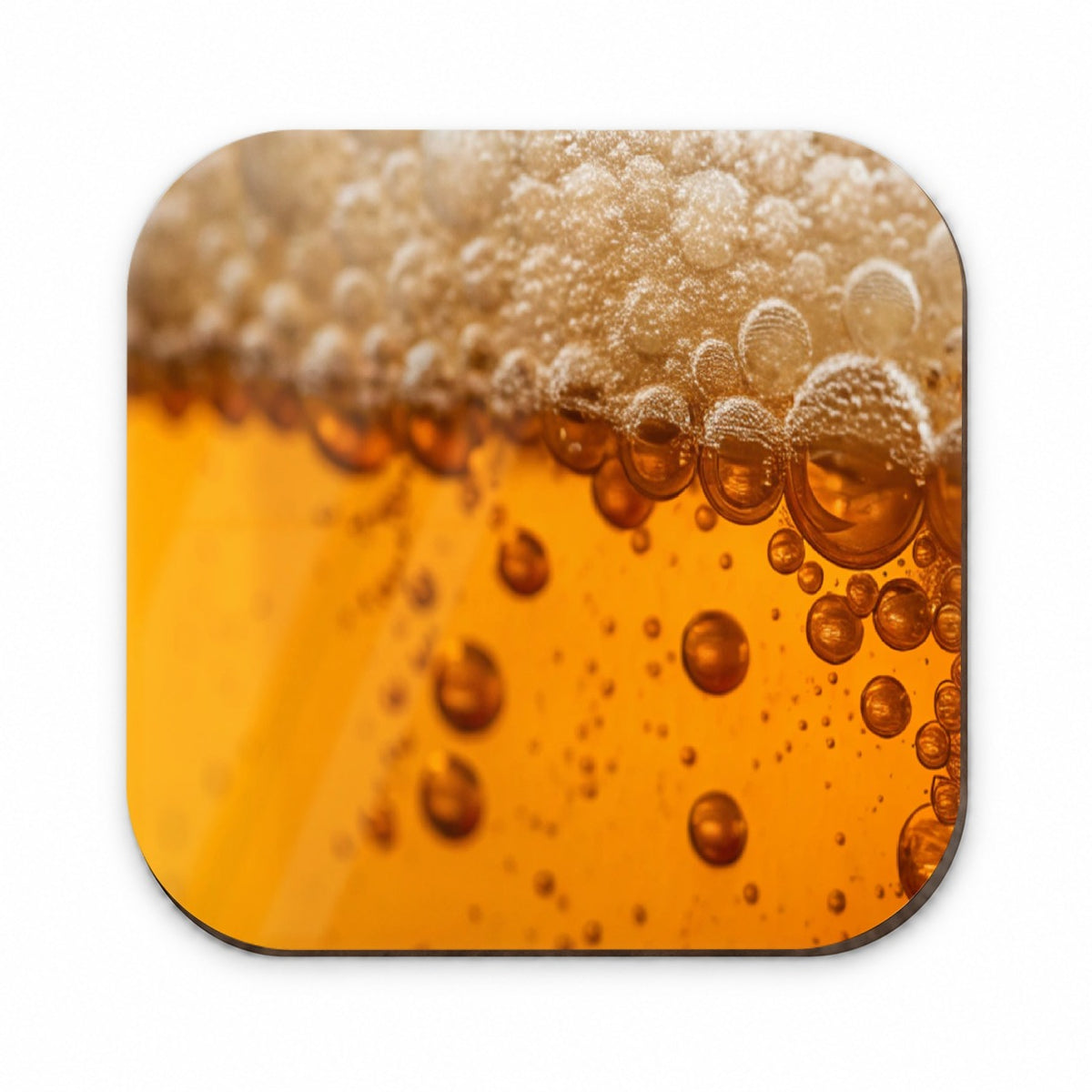 Beer Lager Closeup Foam On Top Funny Fridge Magnet