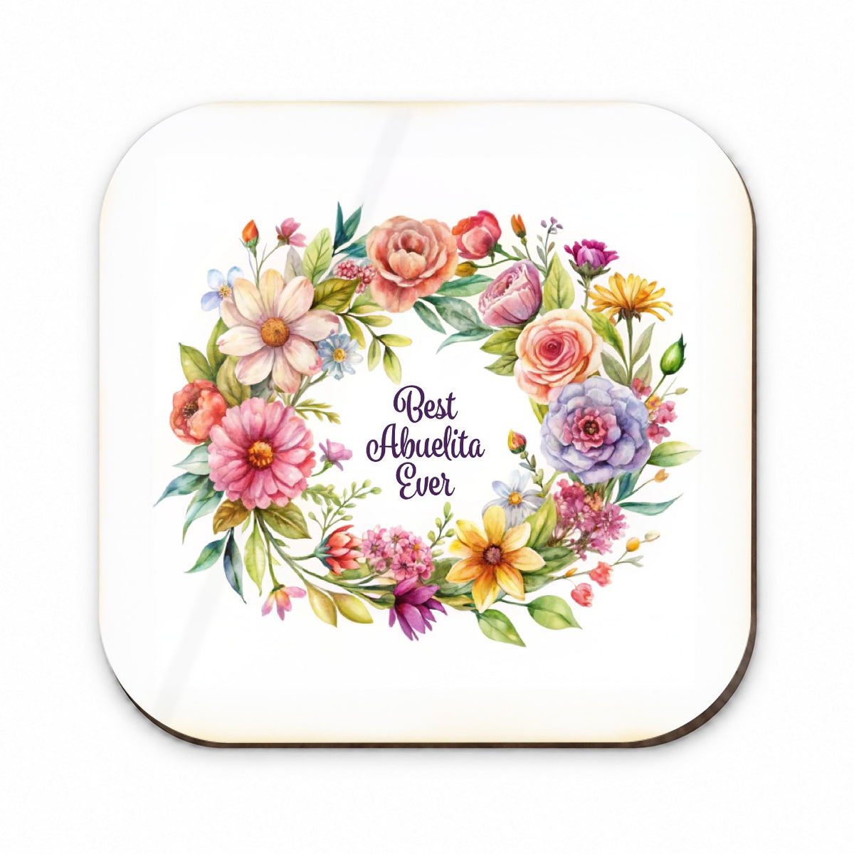 Best Abuelita Ever Abuela Spanish Grandma Flowers Fridge Magnet