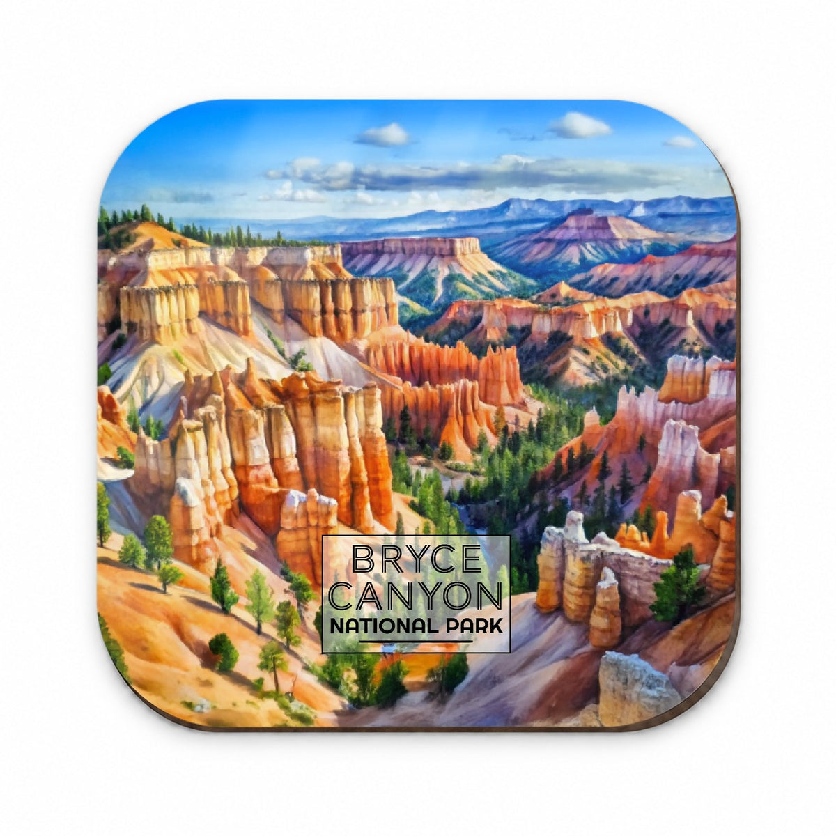 Bryce Canyon National Park Utah Watercolor Fridge Magnet