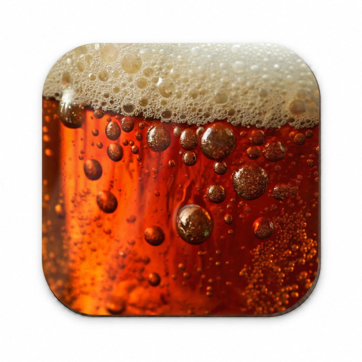 Dark Beer Closeup Foam Top Funny Fridge Magnet
