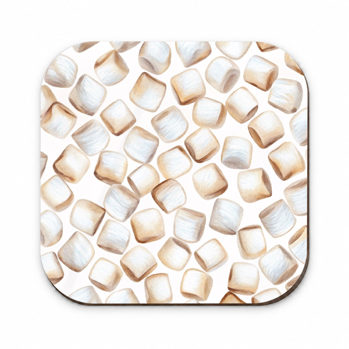Lots Of White Marshmallows Fridge Magnet