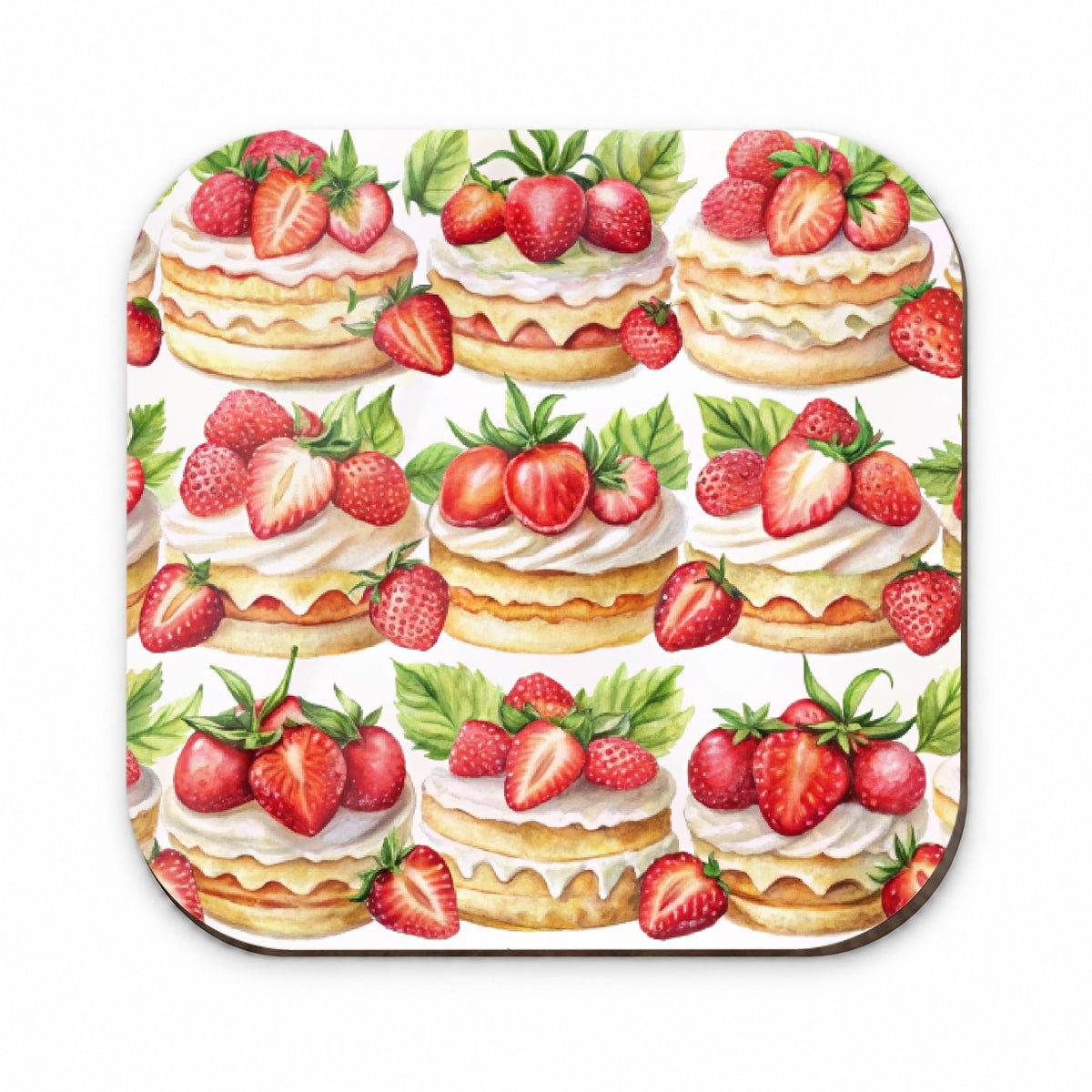 Strawberry Shortcake In A Row Fridge Magnet