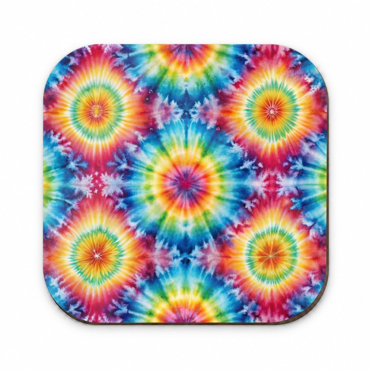 Tie Dye Pattern Fun Watercolor Fridge Magnet