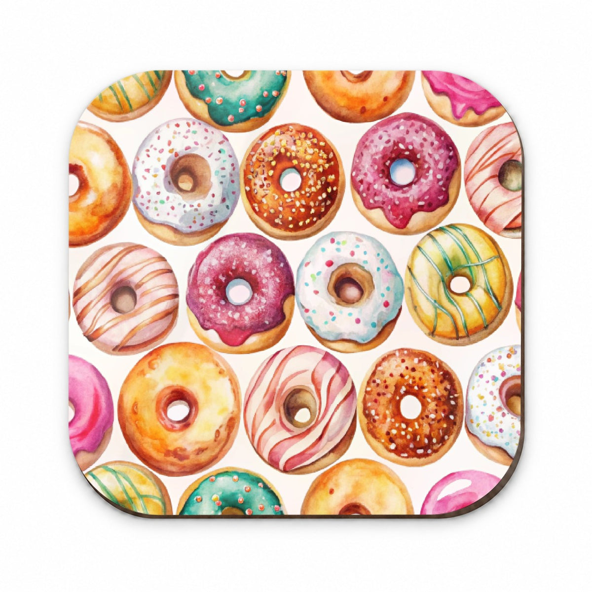 Variety Of Donuts Fridge Magnet