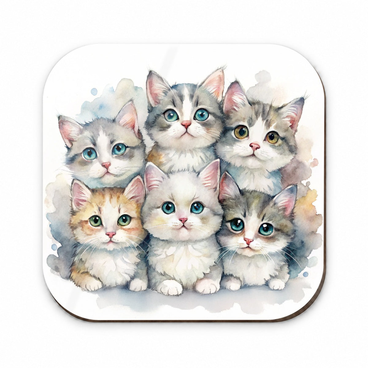 Sweet Australian Mist Cats Fridge Magnet