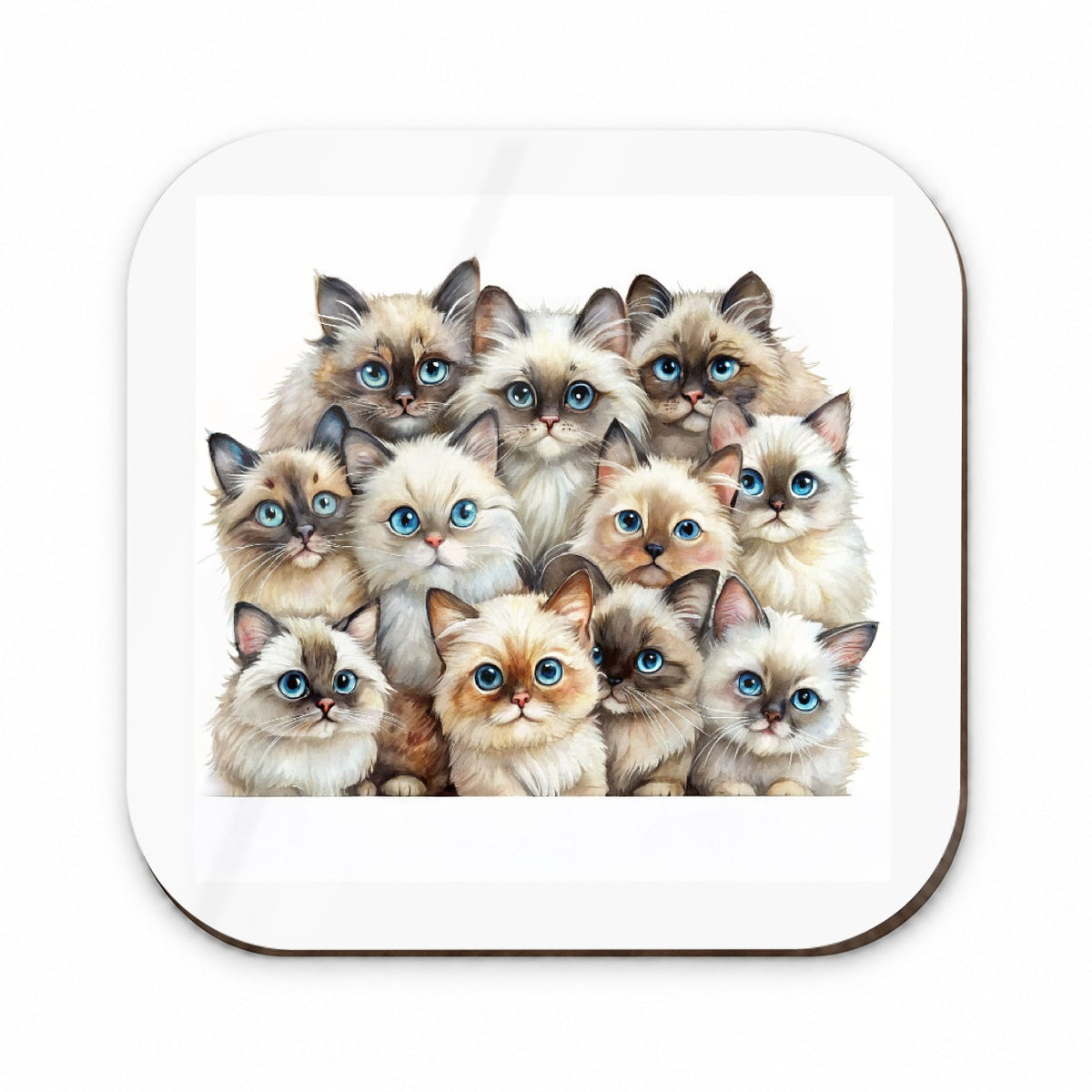 Sweet Himalayan Cats Fridge Magnet