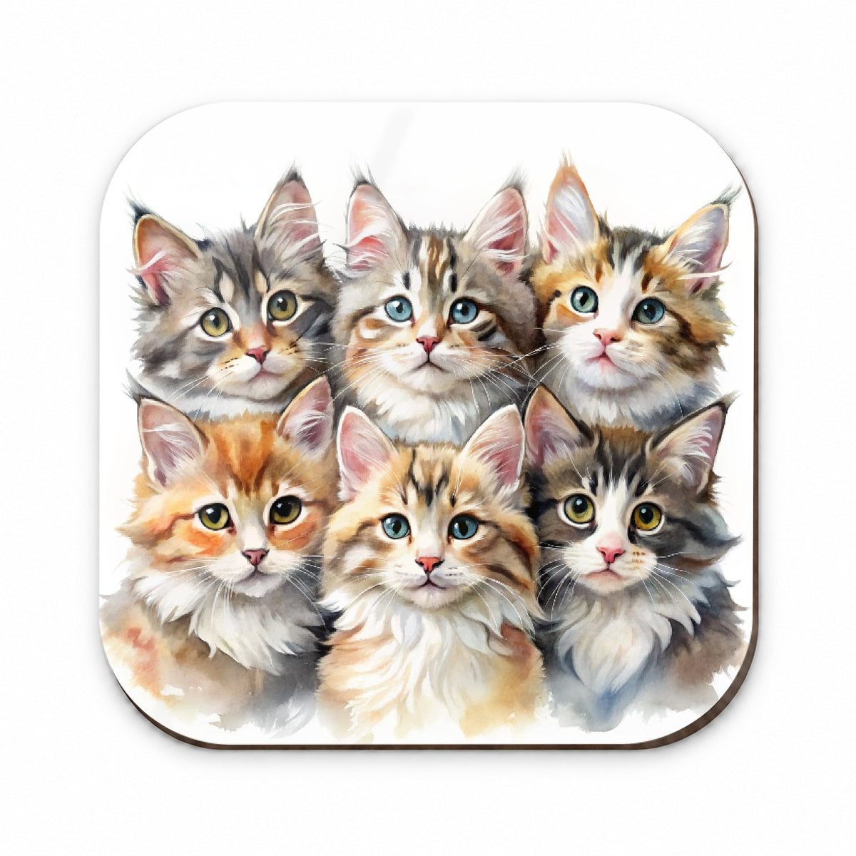 Sweet Maine Coon Cats Fridge Magnet