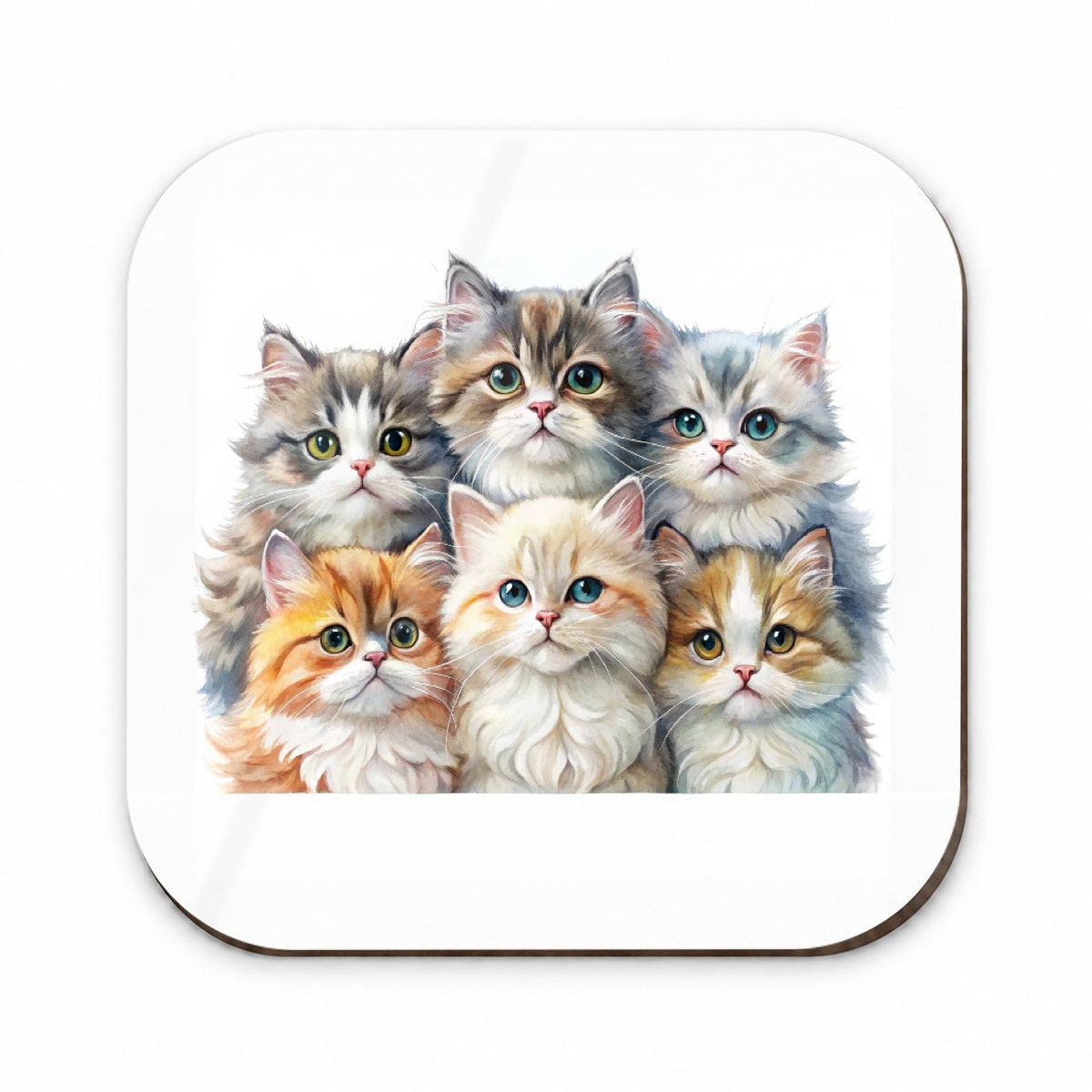 Sweet Persian Cats Fridge Magnet