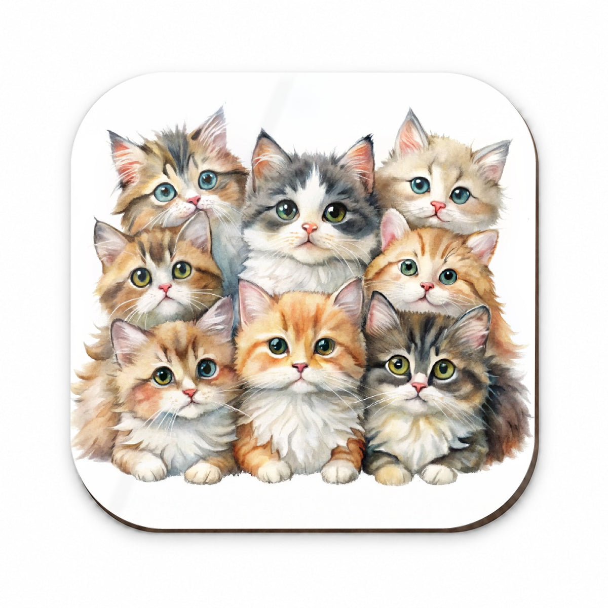 Sweet Ragamuffin Cats Fridge Magnet
