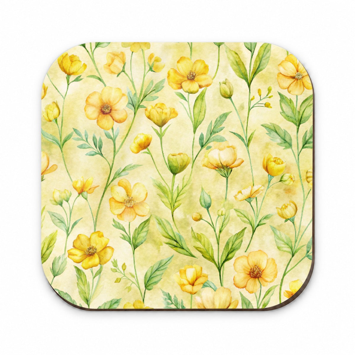 Buttercups Yellow Flowers Floral Fridge Magnet