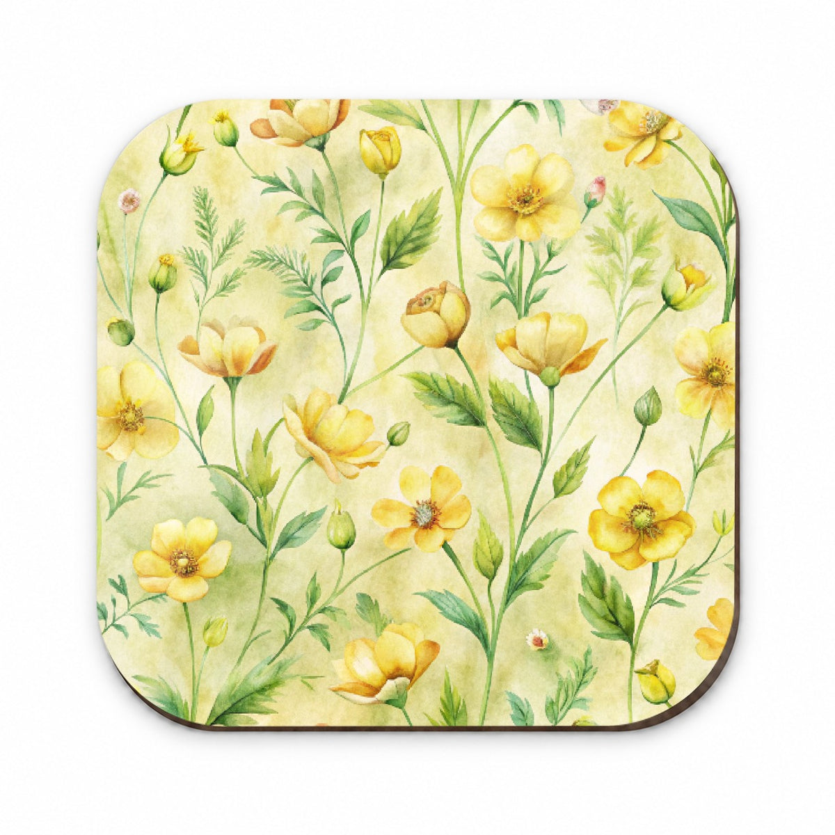 Buttercups Yellow Flowers Fridge Magnet