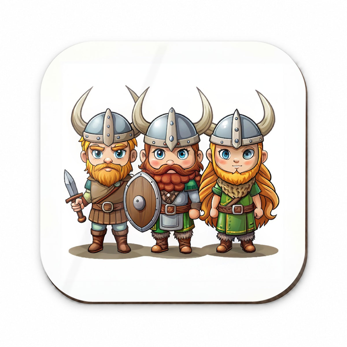 Cute Vikings Fridge Magnet