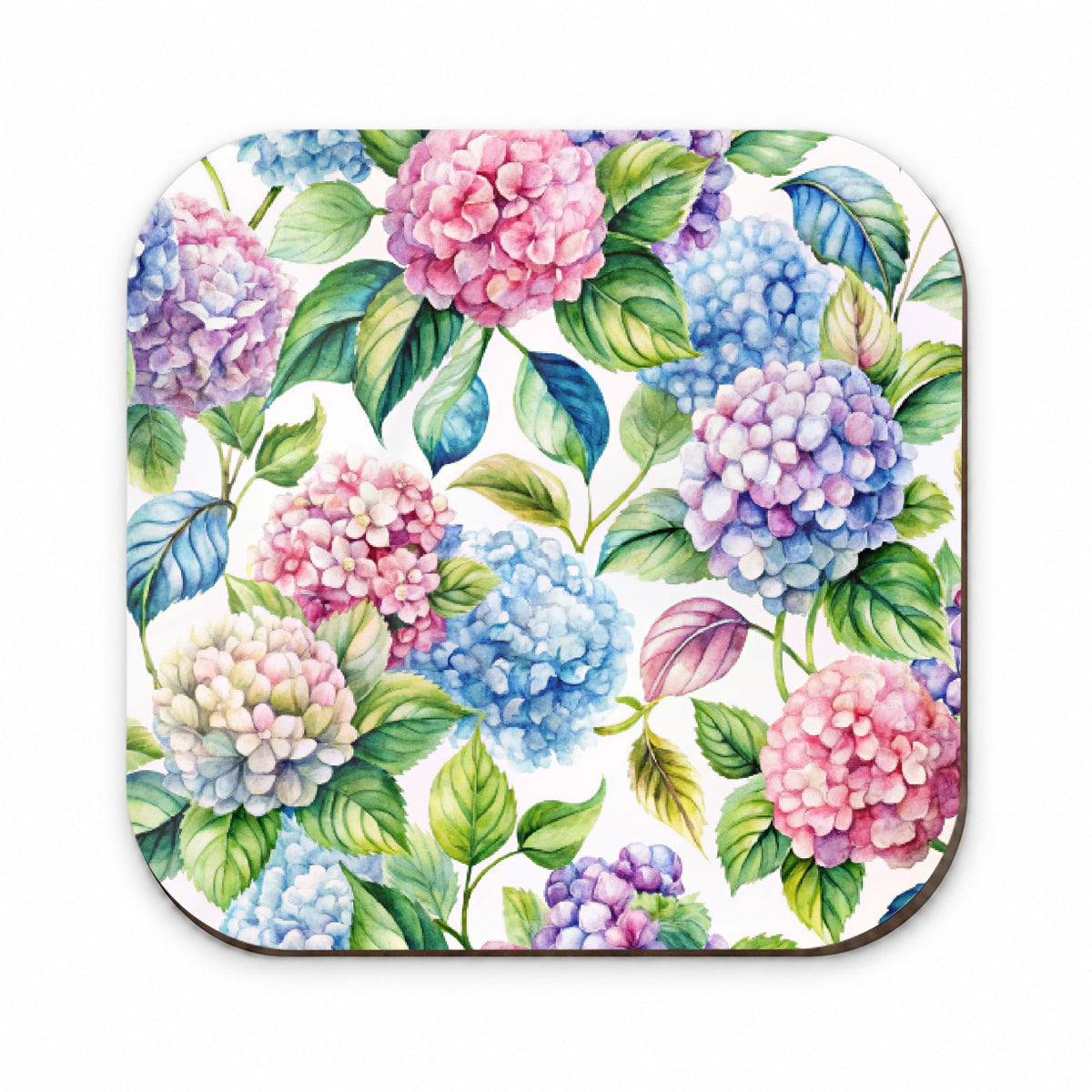 Hydrangea Floral Flowers Fridge Magnet