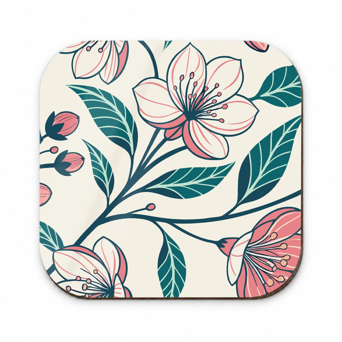 Lovely Flowers Twining Fridge Magnet